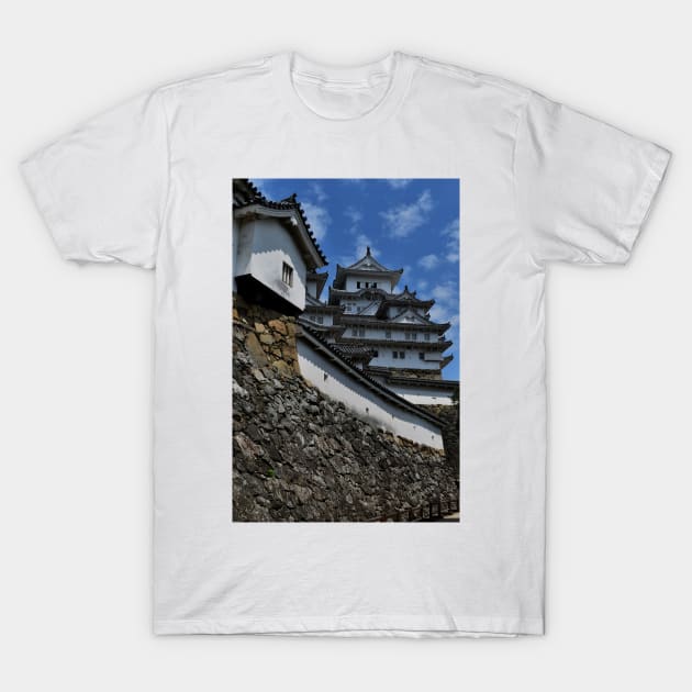 Walkway to the Himeji Castle T-Shirt by IgorPozdnyakov